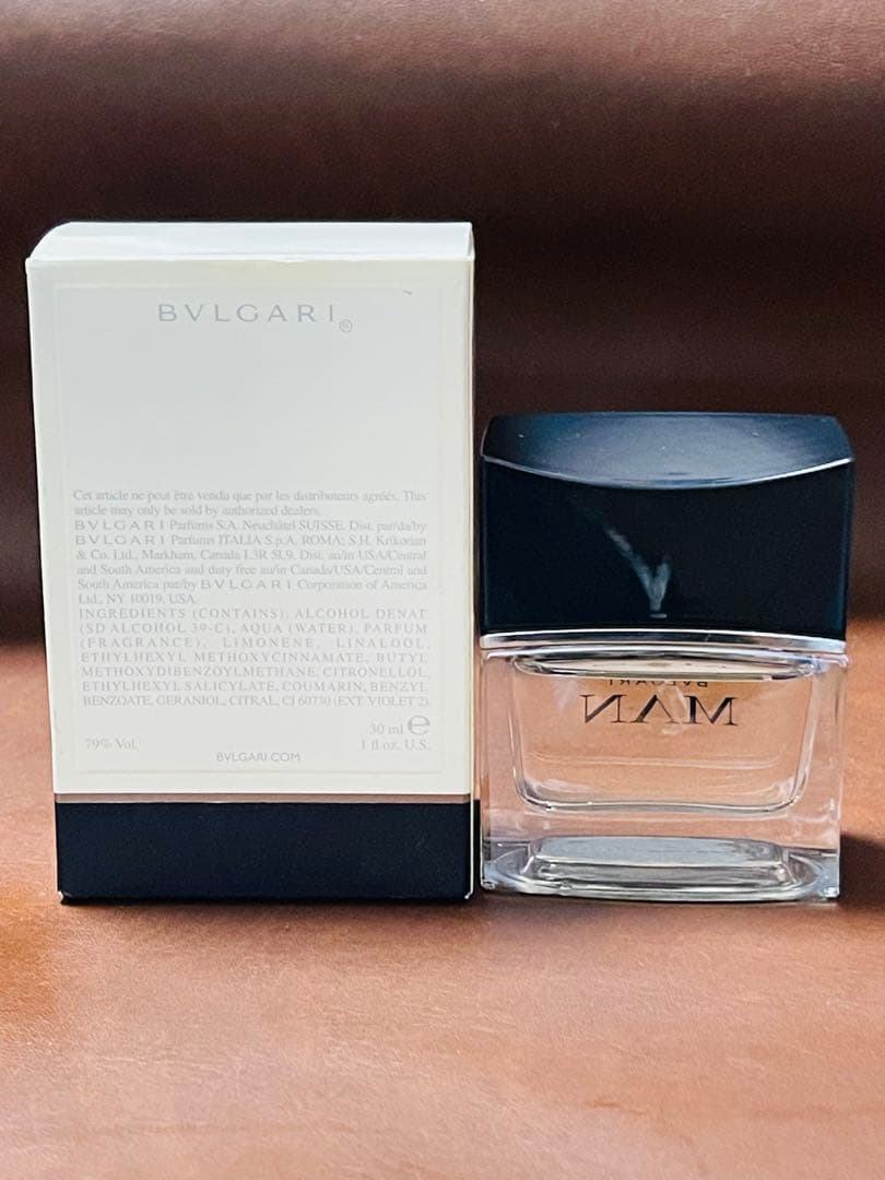 ほぼ未使用 BVLGARI MAN ブルガリ　マン　オーデトワレ　スプレー