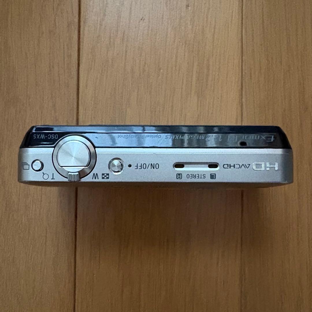 SONY デジタルカメラ　Cybershot WX5 シルバー