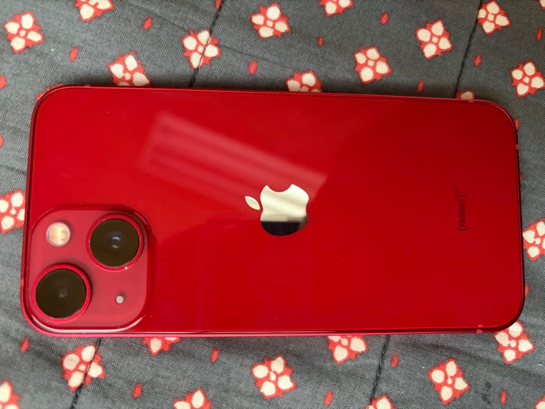 中古 Apple iPhone 13 mini (RED) 海外版 SIMフリー