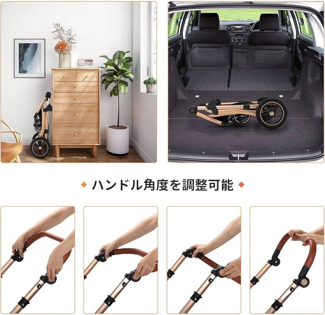 SKISOPGO ペットカート 分離型 犬用ベビーカー いぬ用 折りたたみ式