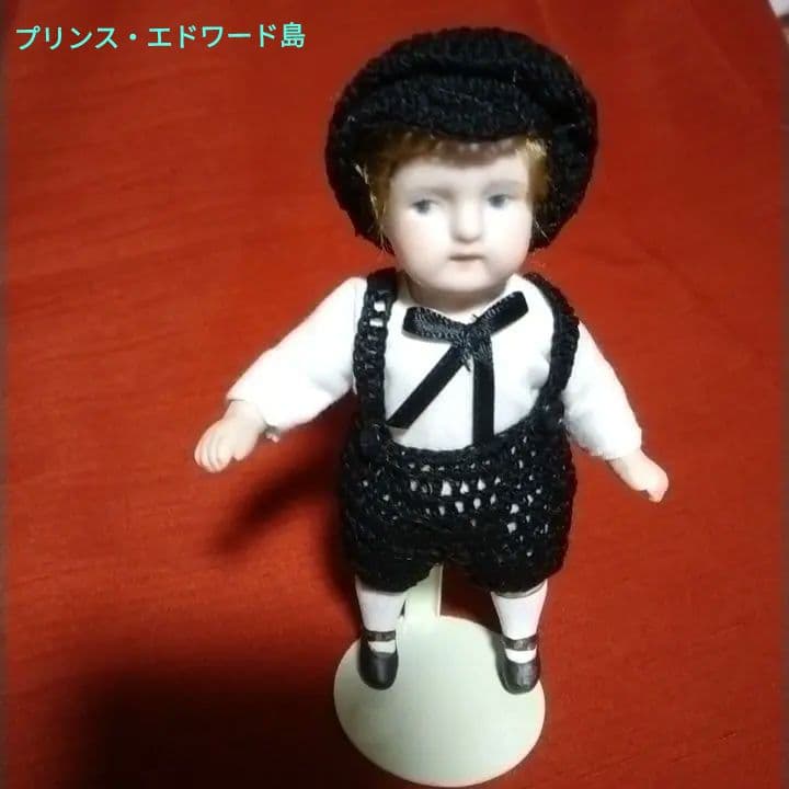 プリンスエドワード島製✨ギルバート風！✨ヴィクトリアンビスクボーイ✨ミニョネット