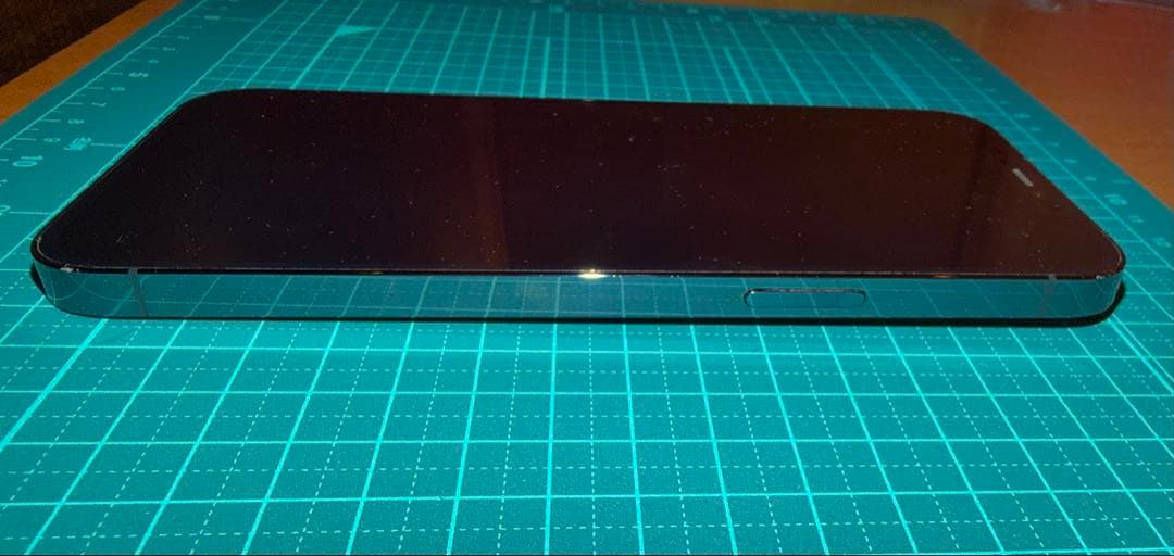 【美品】Apple iPhone12 ProMAX 128GBパシフィックブルー