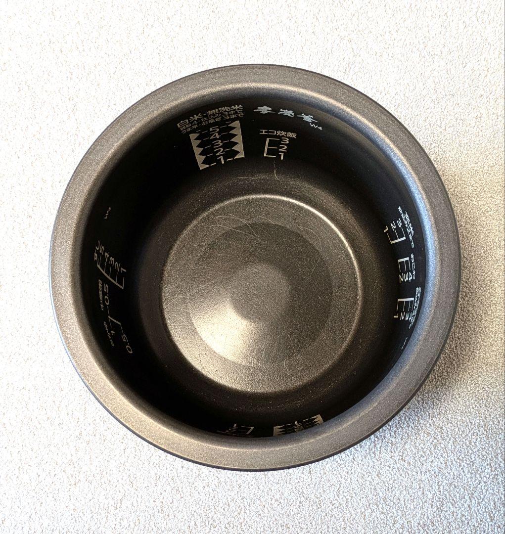 三菱 本炭釜 NJ-VW109-W 5.5合 IH炊飯器 2018年製