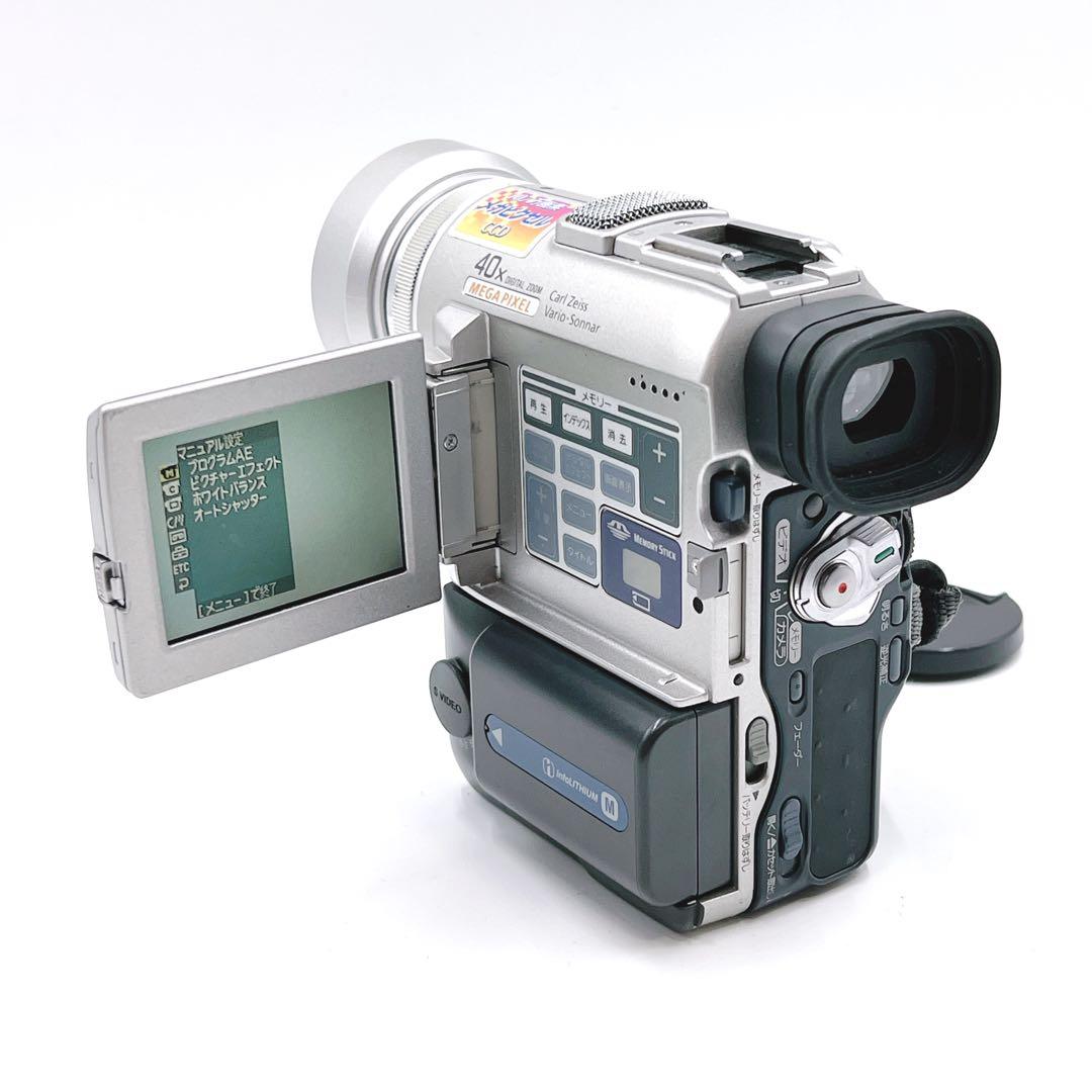 【良品・付属品多数】SONY DCR-PC100 Handycam 動作確認済み