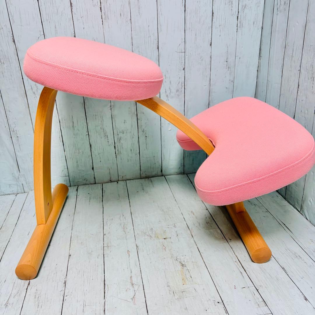 バランスイージー　サカモトハウス　美品　リボ　balans ピンク　姿勢矯正