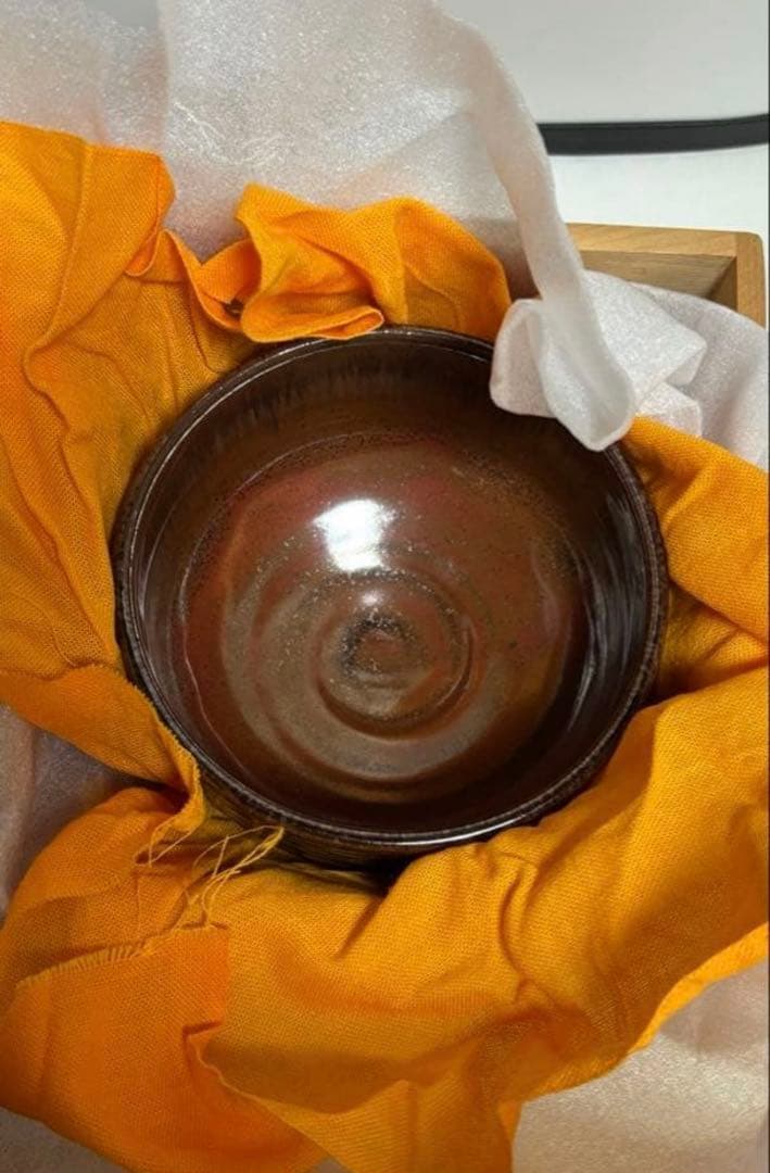 茶碗　『薩摩焼』抹茶碗　共箱　茶道具