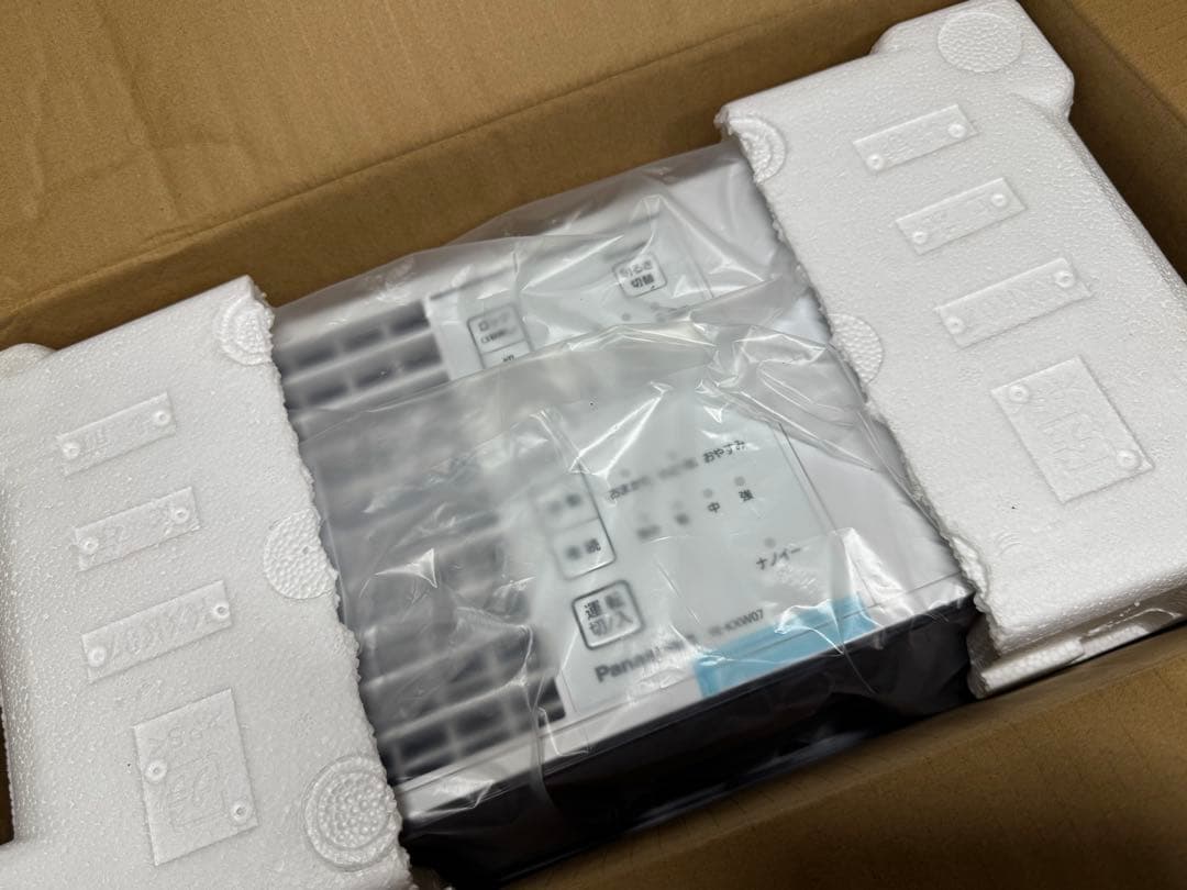 開封のみ　未使用品　パナソニック加湿器　FE-KXW07-T