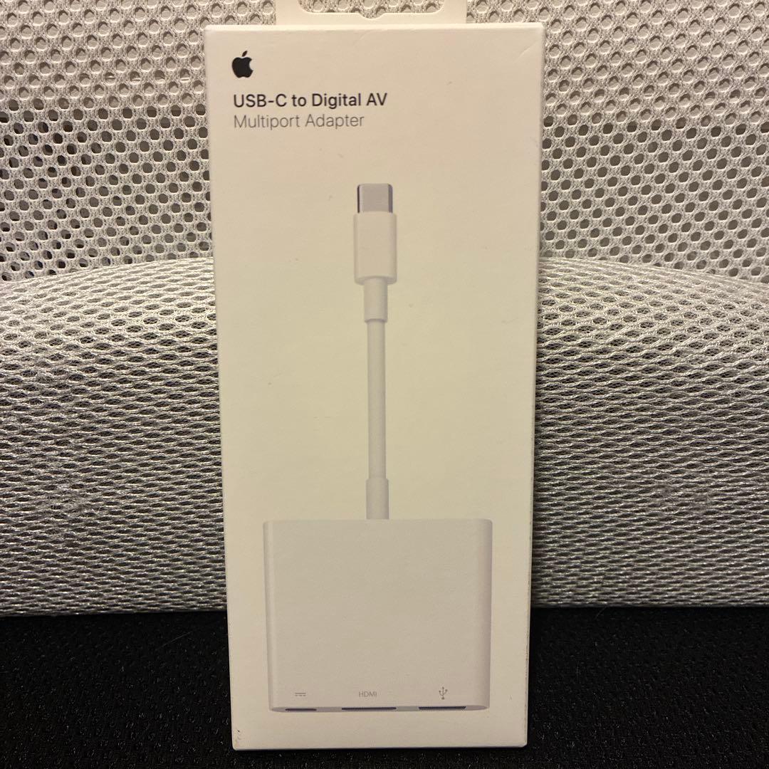 分配器・切替器 apple USB-C to Digital AV
