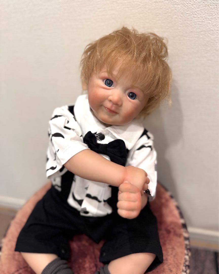 ★新品★リボーンドール わんぱく王子様50cm