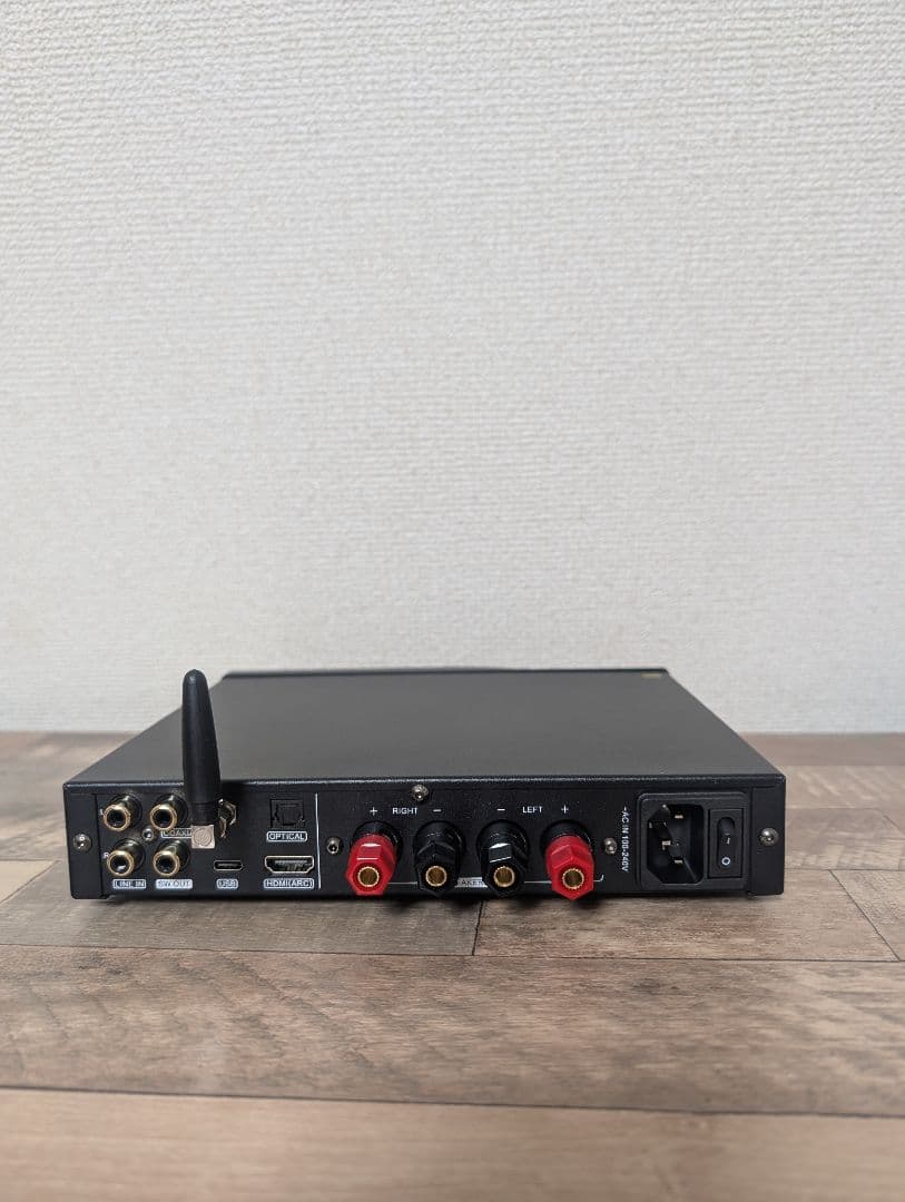 SMSL AO300 多機能プリメインアンプ DAC/ヘッドホン/HDMI