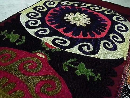 ★T0104★ラカイ (35)　アンティーク　刺繍布　 アフガニスタン　遊牧民族