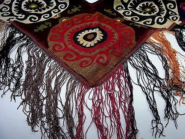 ★T0104★ラカイ (35)　アンティーク　刺繍布　 アフガニスタン　遊牧民族