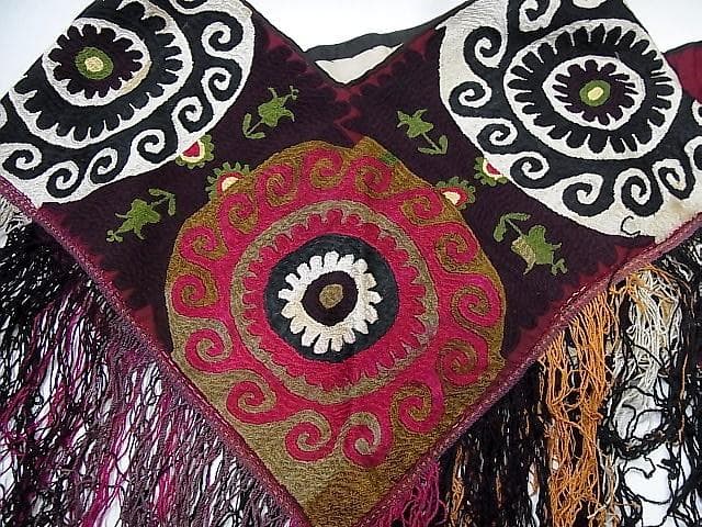 ★T0104★ラカイ (35)　アンティーク　刺繍布　 アフガニスタン　遊牧民族