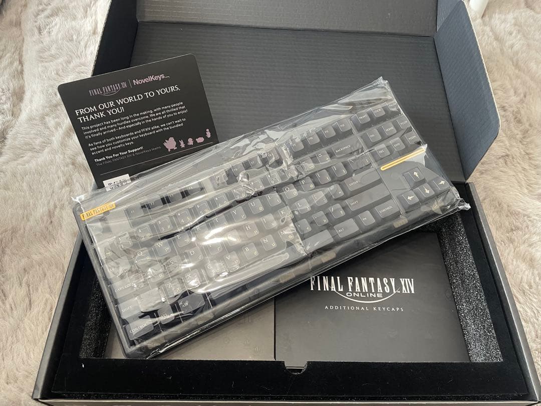 Novelkeys FINAL FANTASY XIV キーボード&デスクマット