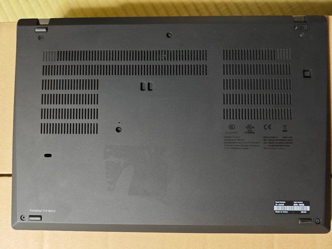Windowsノート本体 Lenovo ThinkPad T14 Gen 2 i7 1165G7