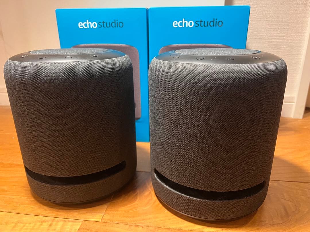 Echo Studio スマートスピーカー 2台セット