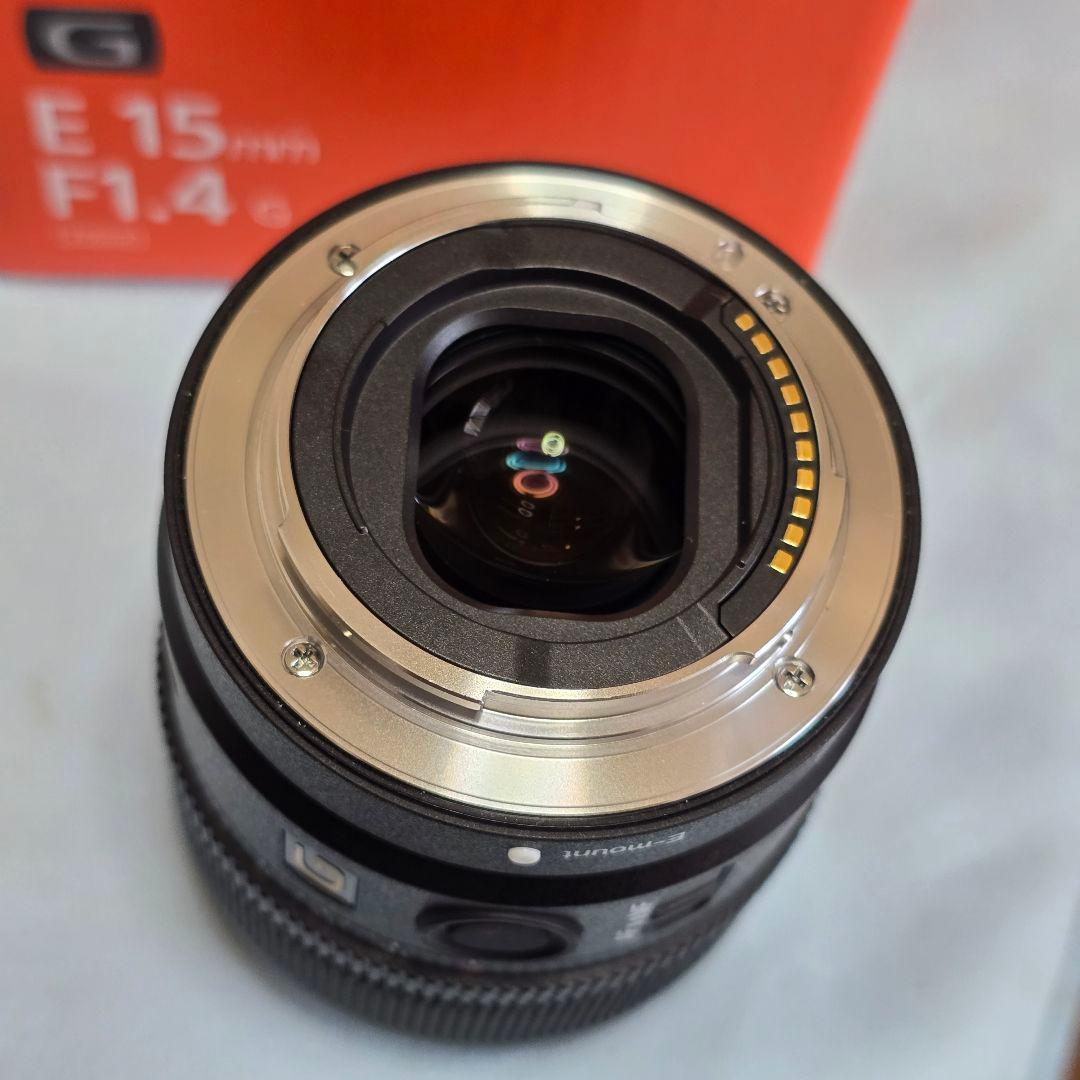 【美品】SONY 15mm1.4 G APS-C Eマウント SEL15F14G