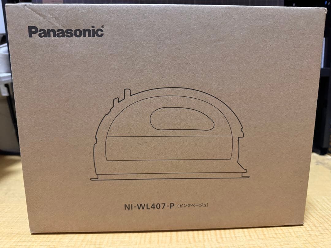 コードレススチームアイロン NI-WL407-P 1個