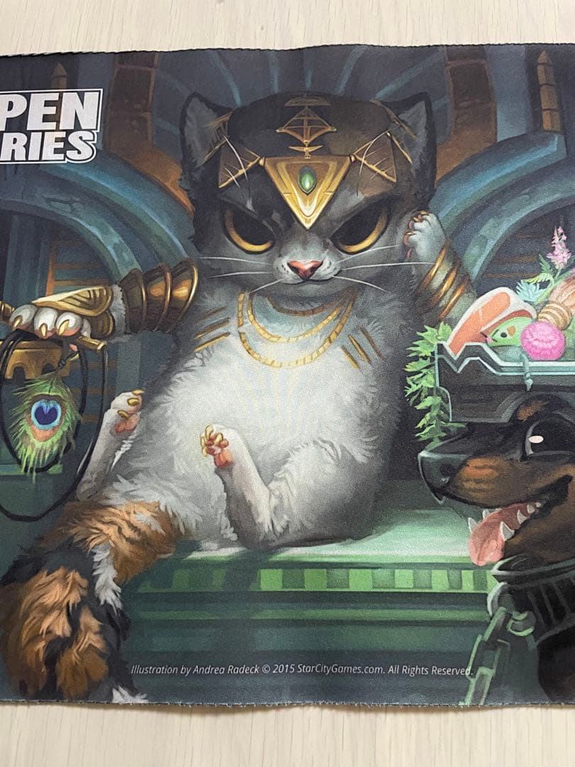 MTG 黄金牙、タシグル　ニャシグル　プレイマット