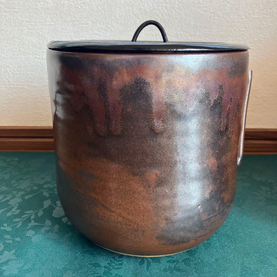 茶道具　裏千家　水指し　一重口　宝珠窯　雅山　作
