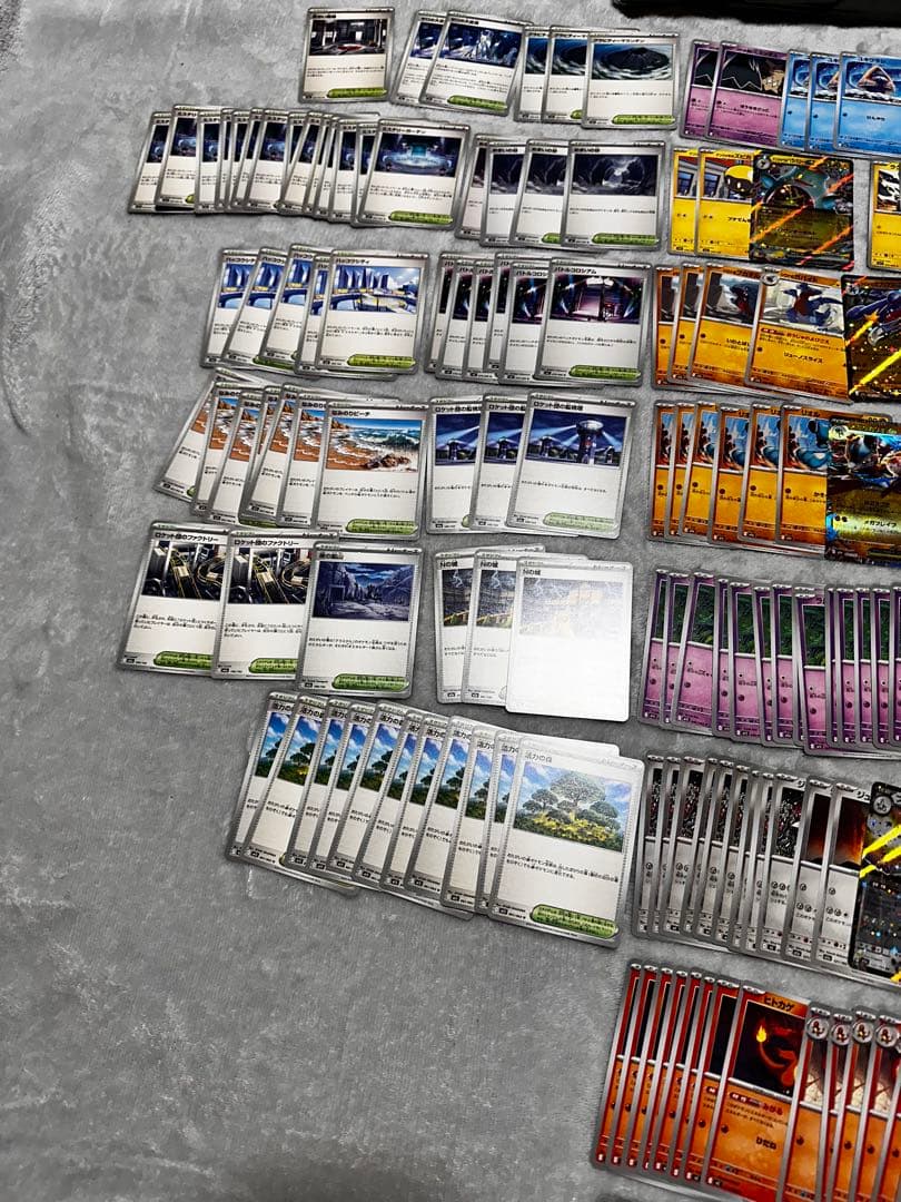 引退品 まとめ売りR.RR,グッズ、サポートポケモンカード デッキ汎用