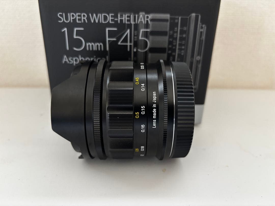 フォクトレンダーSUPER WIDE-Helier 4.5 Aspherical
