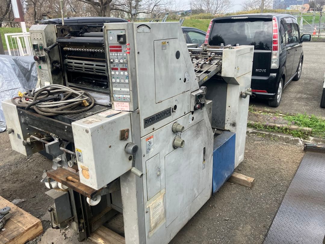 リョービ 3200PCX 印刷機 オフセット印刷機 中古 現状品 動作未確認