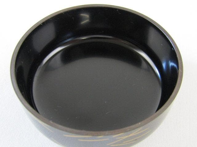 Y5-0704◇茶道具 木製漆器 菁坡造 松葉くずし蒔絵 中棗◇