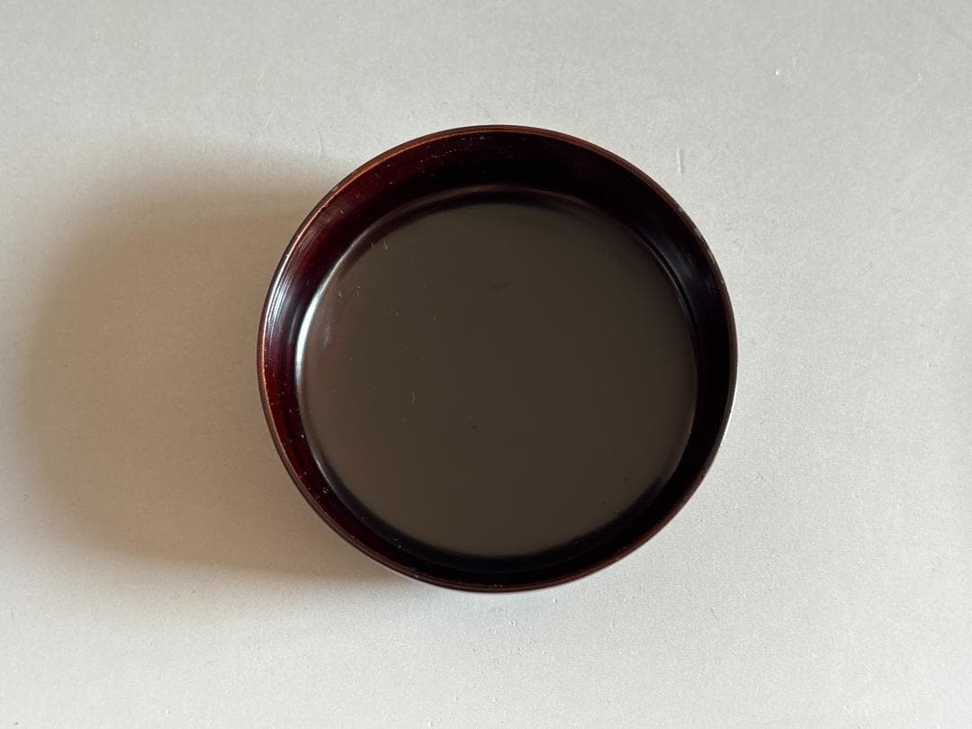 薄茶器　瑾斎作　梅蒔絵　中棗　茶道具