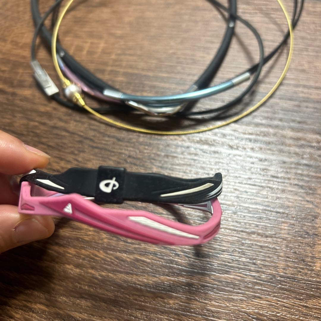 ファイテン。健康アクセサリー ネックレスセット