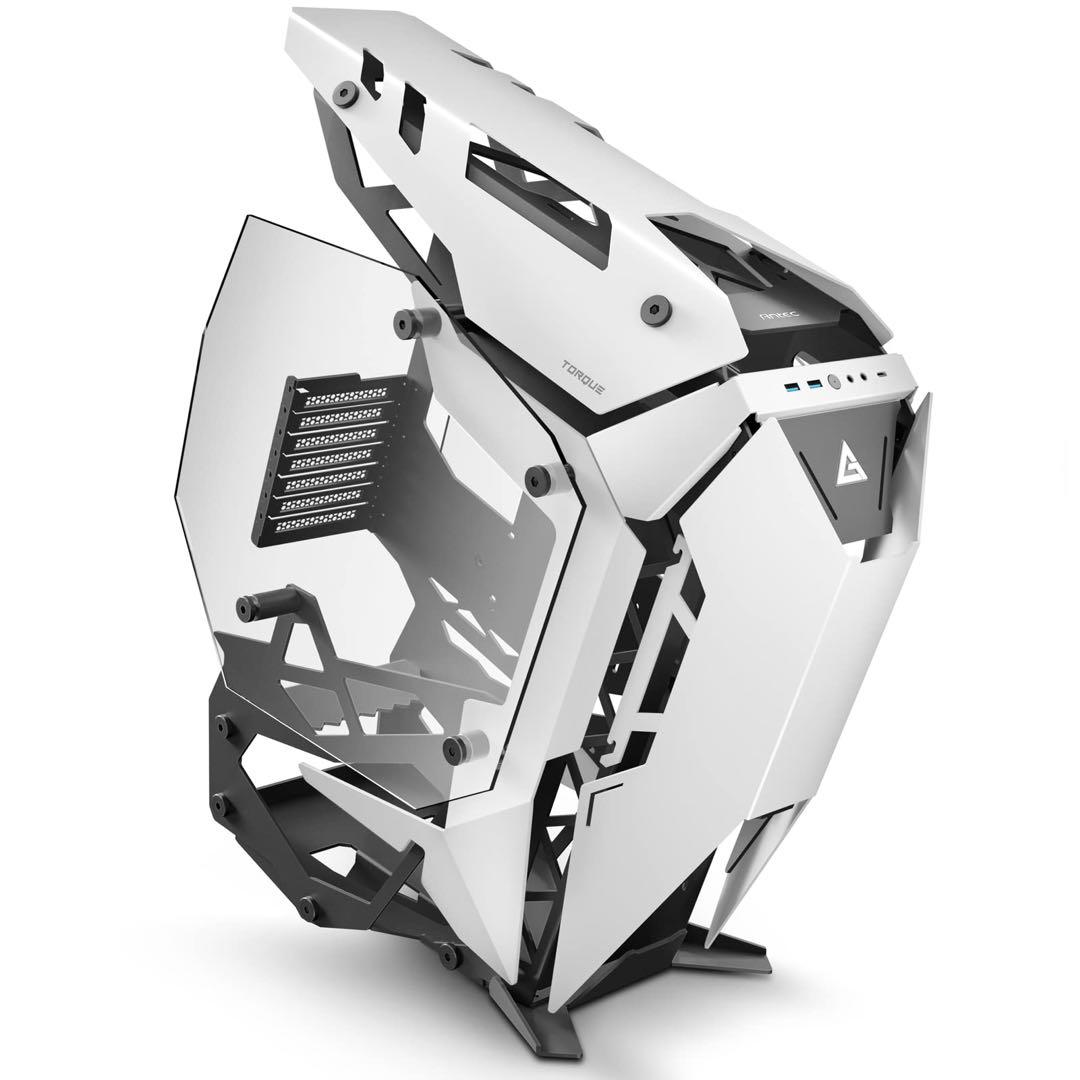 antec torque 自作PCケース　ホワイト　未使用品