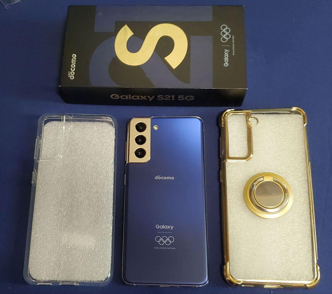 Galaxy S21 5G Olympi SC-51B クリアケース2個付
