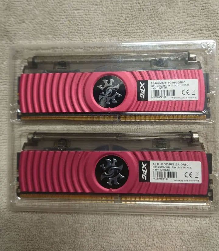 XPG SPECTRIX D80 16GB 2枚 DDR4 3200 RGB