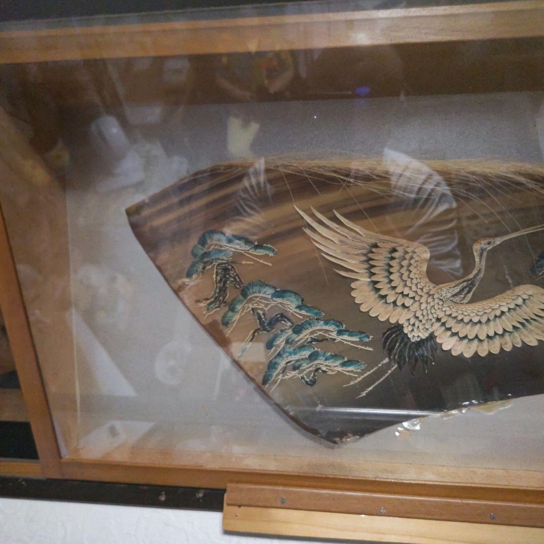 1971年希少南氷洋ナガスクジラのヒゲの工芸品