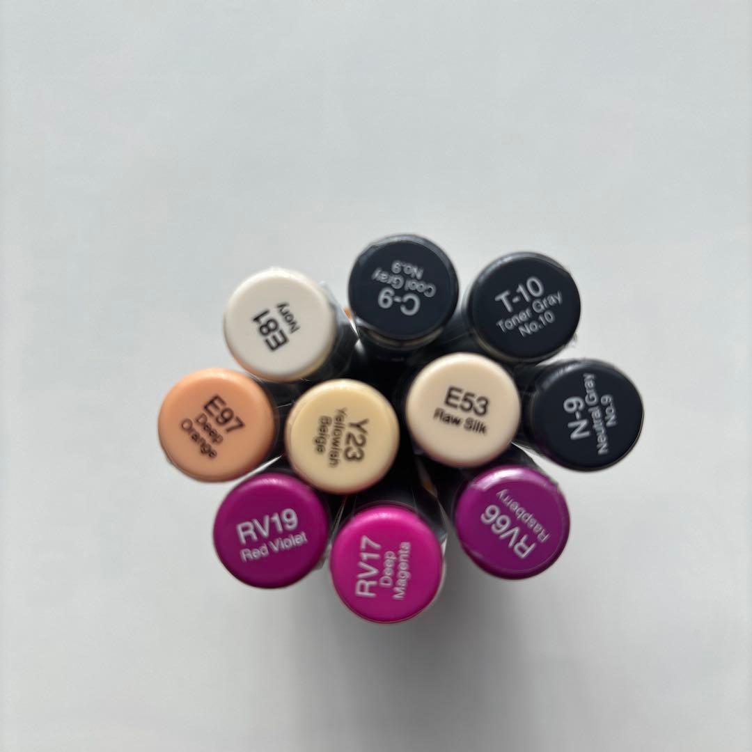 コピックインク-COPIC inkリフィル可能なマーカー インク20色セット