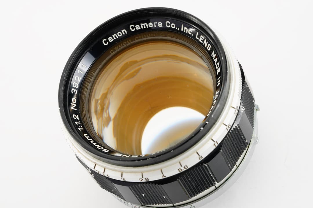 【ジャンク】Canon 50mm F1.2 ライカL39マウント 211