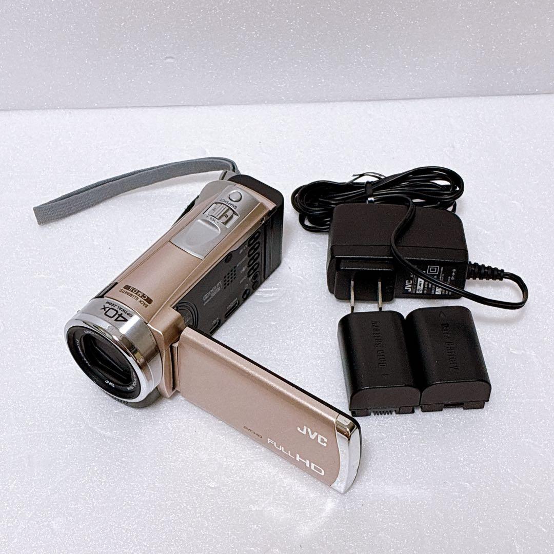 JVC Everio ビデオカメラ GZ-E600-N 本体 ピンク