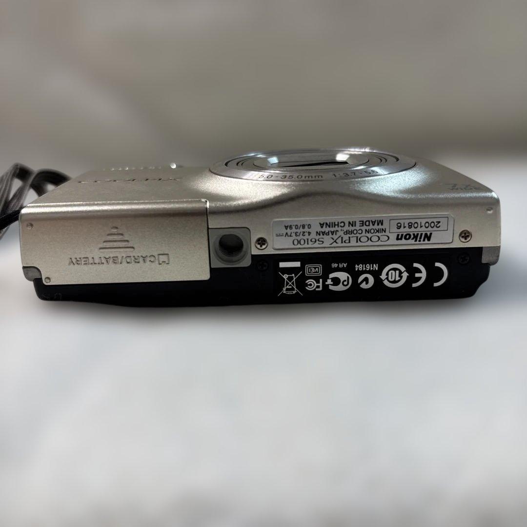 Nikon COOLPIX S6100 コンパクトデジタルカメラ　シルバー