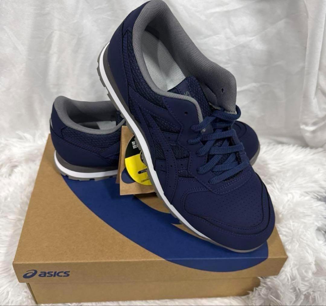 26.5cm【新品】asics アシックス 安全靴 ウィンジョブCP208 ネビ