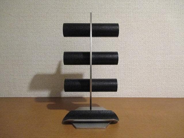 腕時計スタンド　 6本掛け腕時計スタンド　ブラック