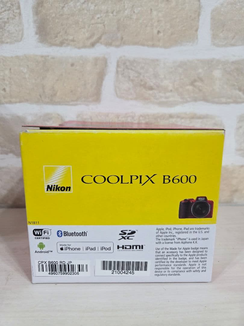 【美品♪】Nikon COOLPIX B600 レッド