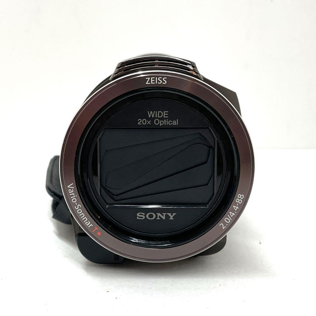 SONY デジタルビデオカメラ ハンディカム FDR-AX45 ブロンズブラウン