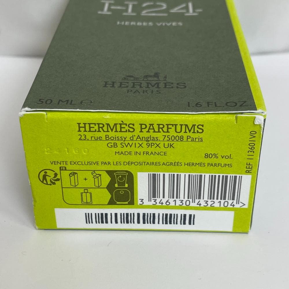 ◆HERMES エルメス エルブ・ヴィーヴ オードパルファム 香水 12021