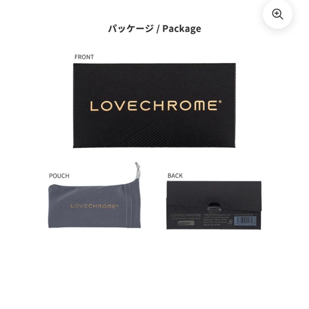 LOVECHROME K24GPバングスコーム ゴールド