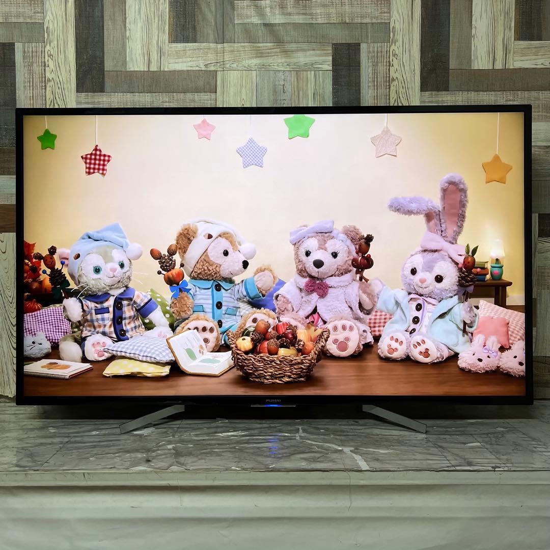 全国送料込❣️ 次世代量子ドットフナイ55型4K録画機能内蔵AndroidTV
