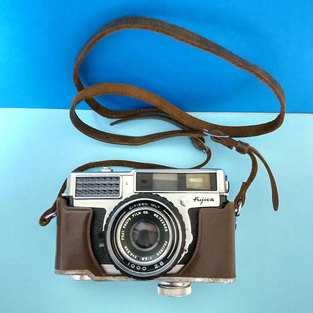 Fujica　35-SE　カメラ　カバー付　ジャンク　富士フイルム8個セット