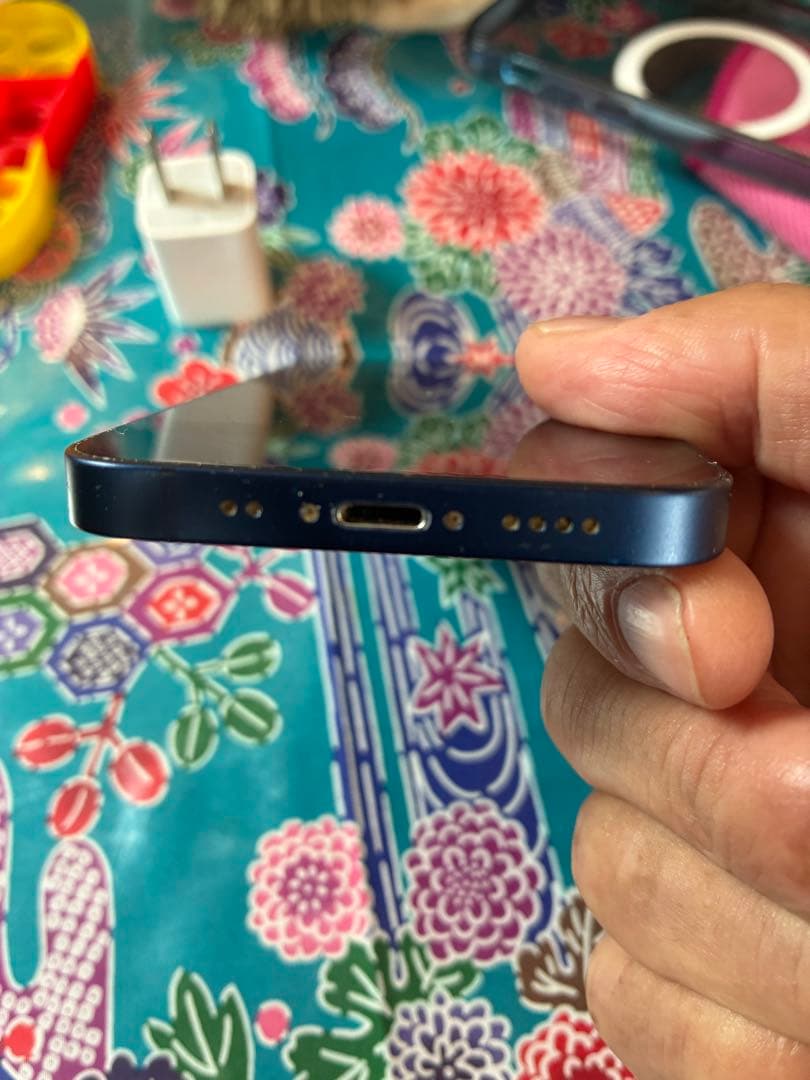 iPhone12 mini 128GBブルー本体+付属品