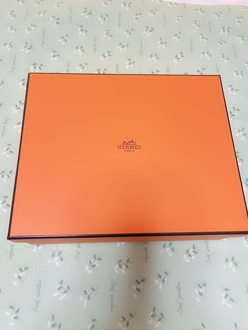 HERMES エルメス　空箱　069◇ ミニエブリ 2個セット オレンジ