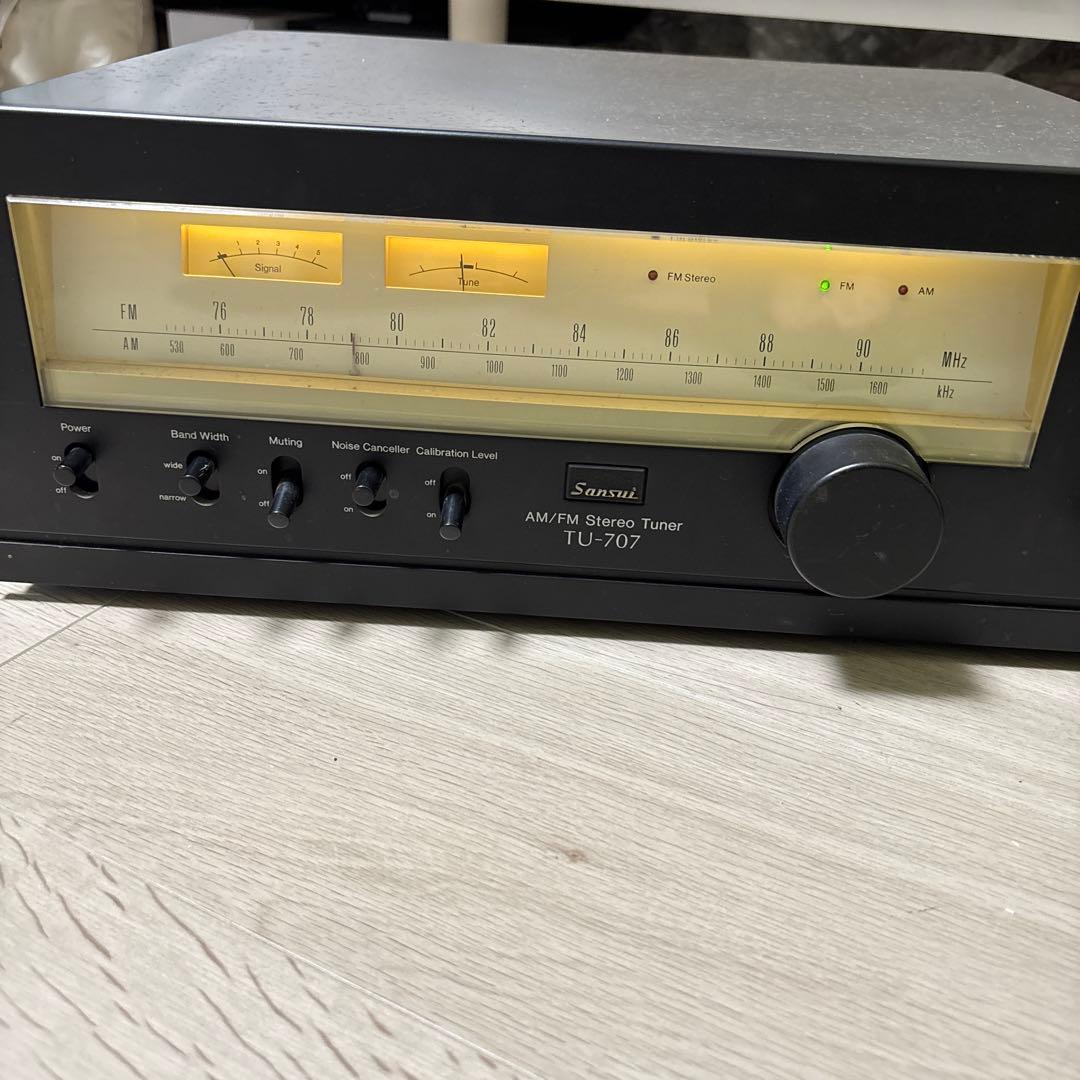 Sansui TU-707 ステレオチューナー サンスイ