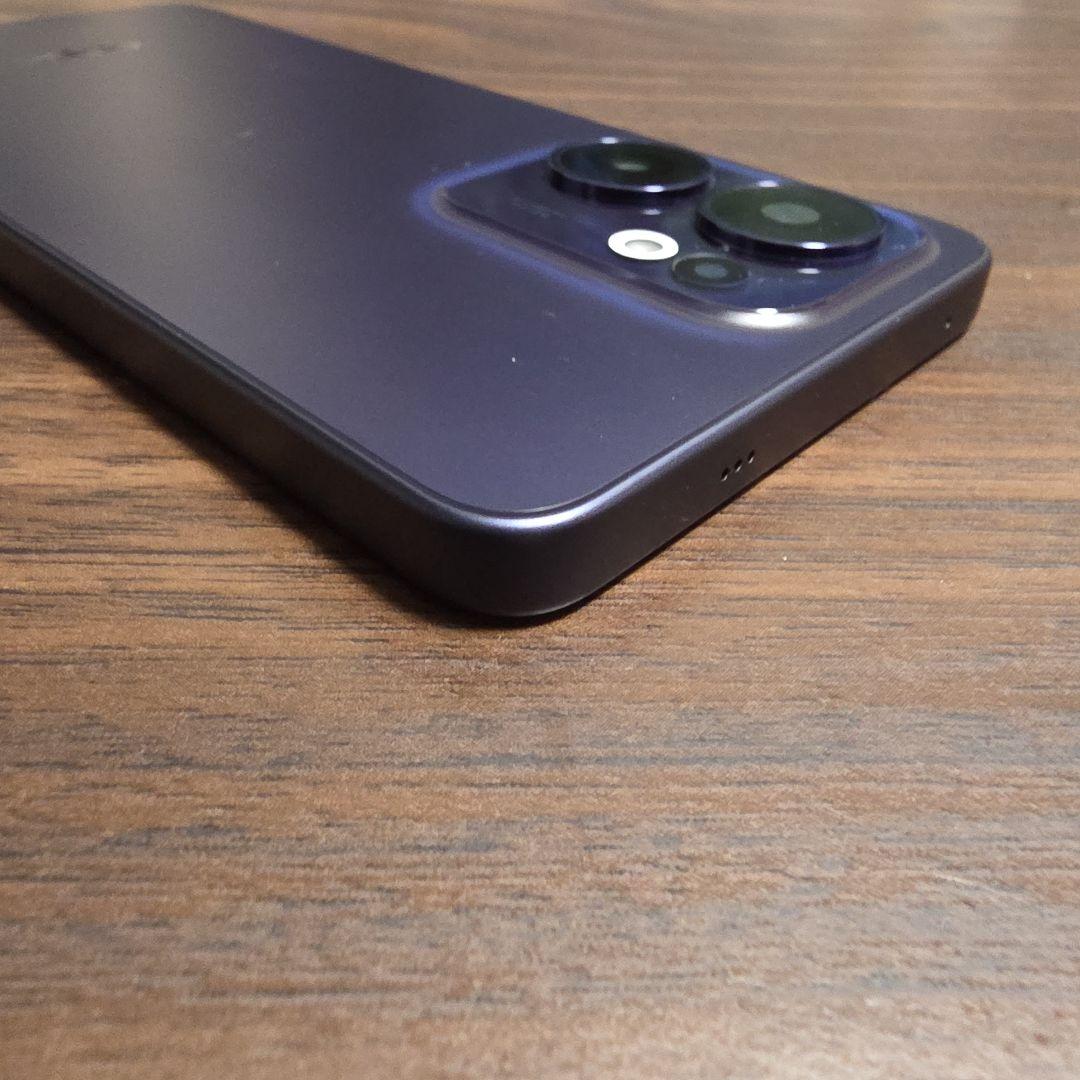OPPO Reno13 A ルミナスネイビー ケース付き